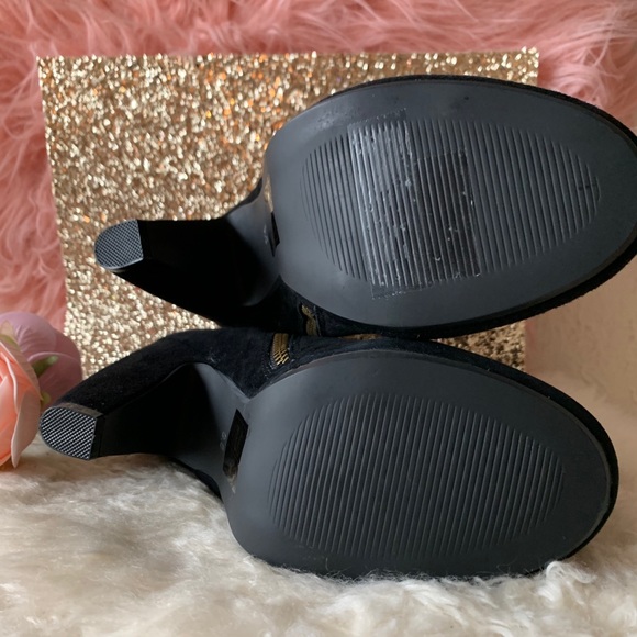 Steve Madden black heeled booties - Picture 3 of 7
